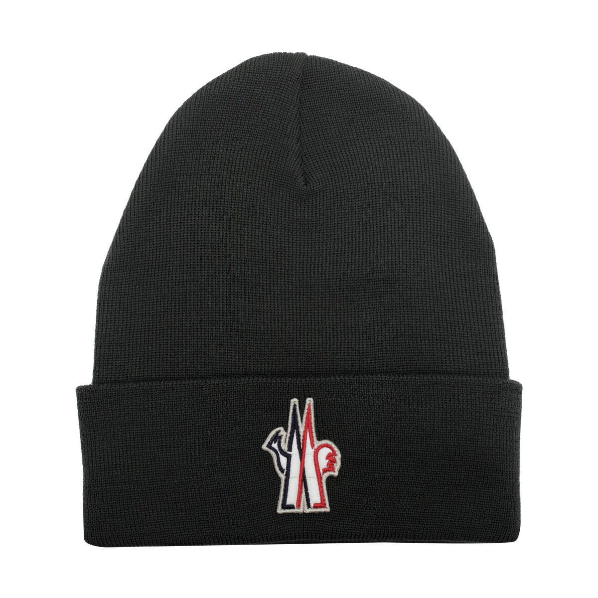 Moncler Grenoble Men Logo Patch Beanie MONCLER GRENOBLE