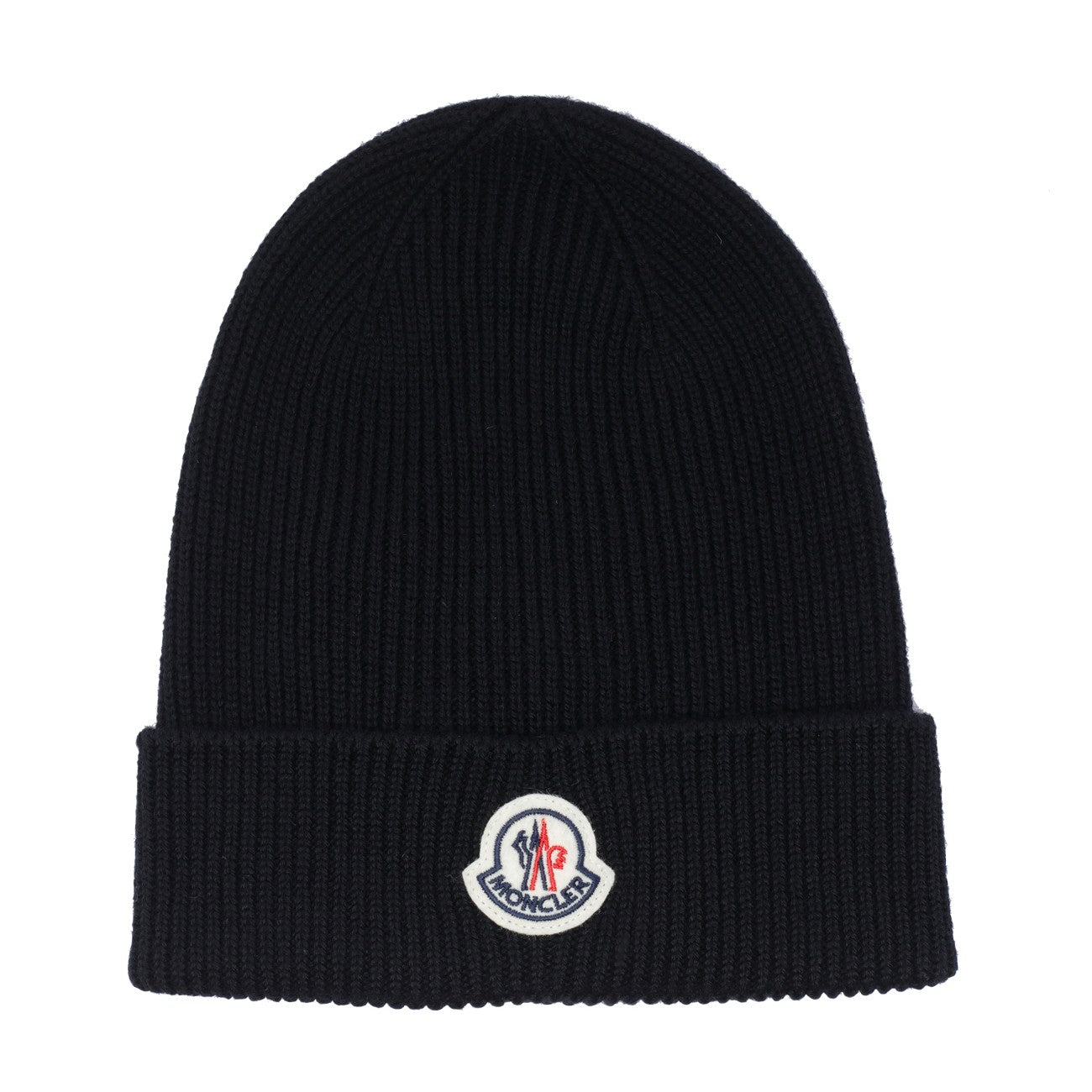 Moncler Men Logo Patch Beanie MONCLER