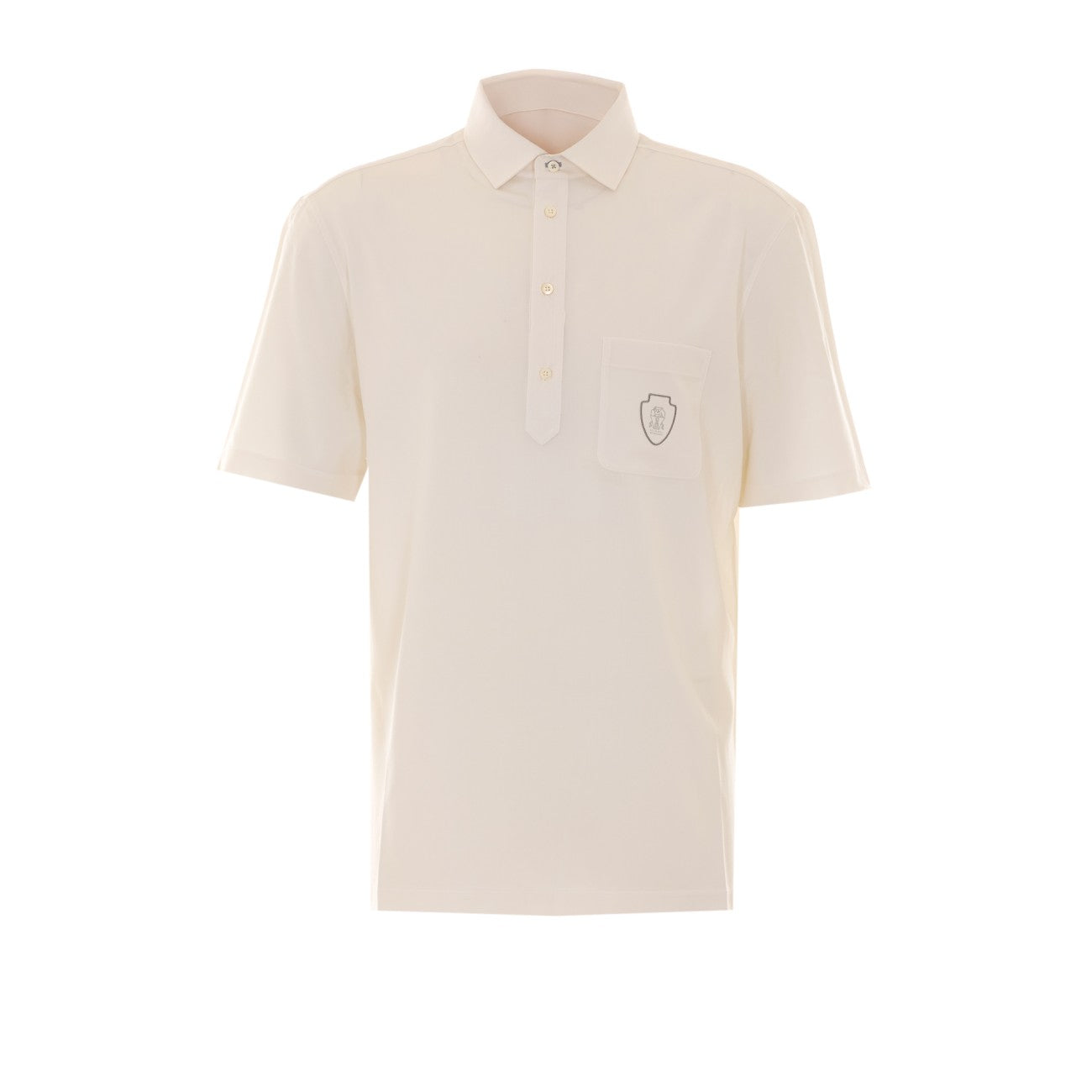 Brunello Cucinelli Men Logo Polo With Pocket BRUNELLO CUCINELLI