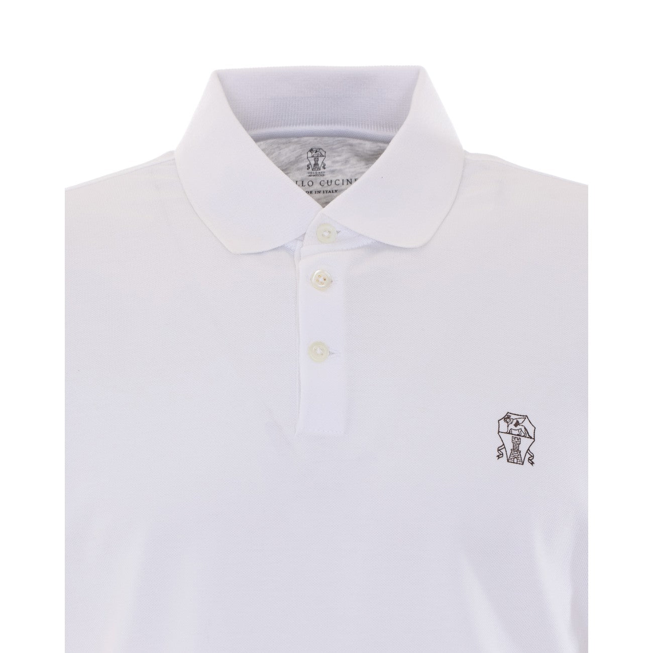 Brunello Cucinelli Men Logo Polo BRUNELLO CUCINELLI