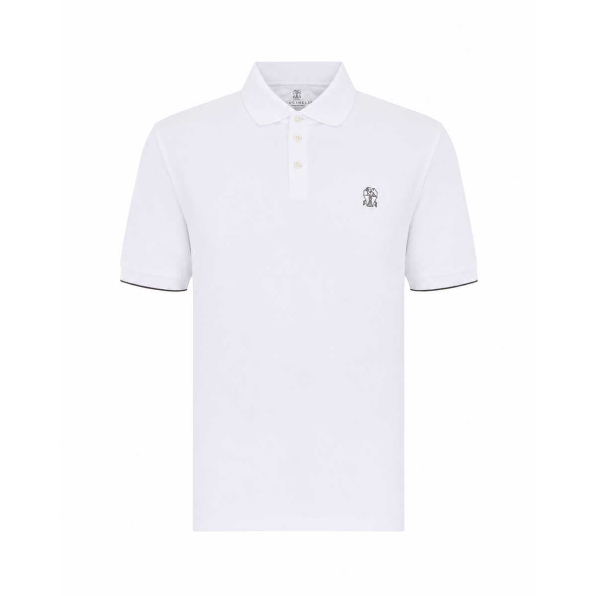 Brunello Cucinelli Men Logo Polo BRUNELLO CUCINELLI