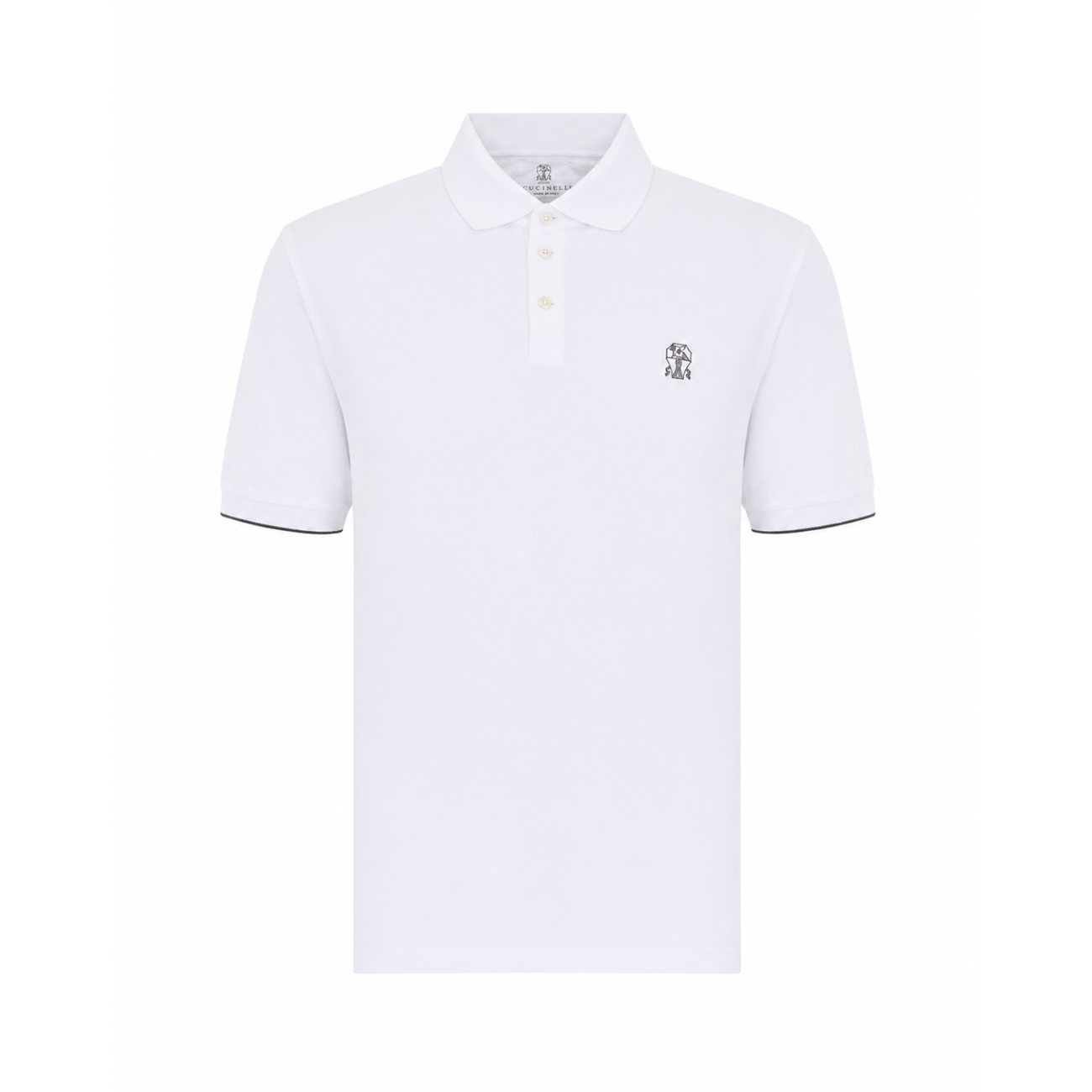 Brunello Cucinelli Men Logo Polo BRUNELLO CUCINELLI