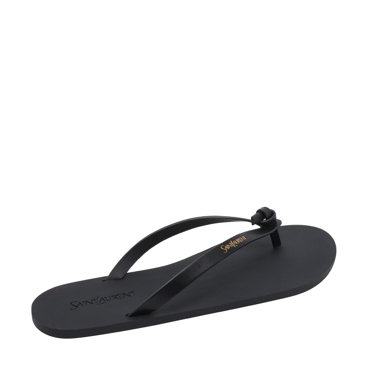 Saint Laurent Men Logo Pool Flip Flops SAINT LAURENT