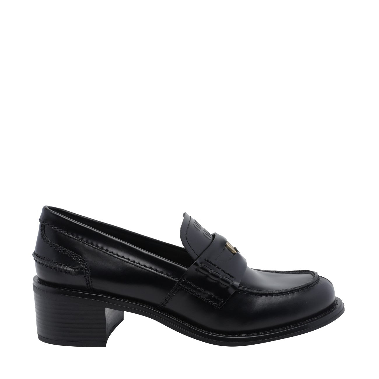 Miu Miu Women Logo Pump Loafers MIU MIU