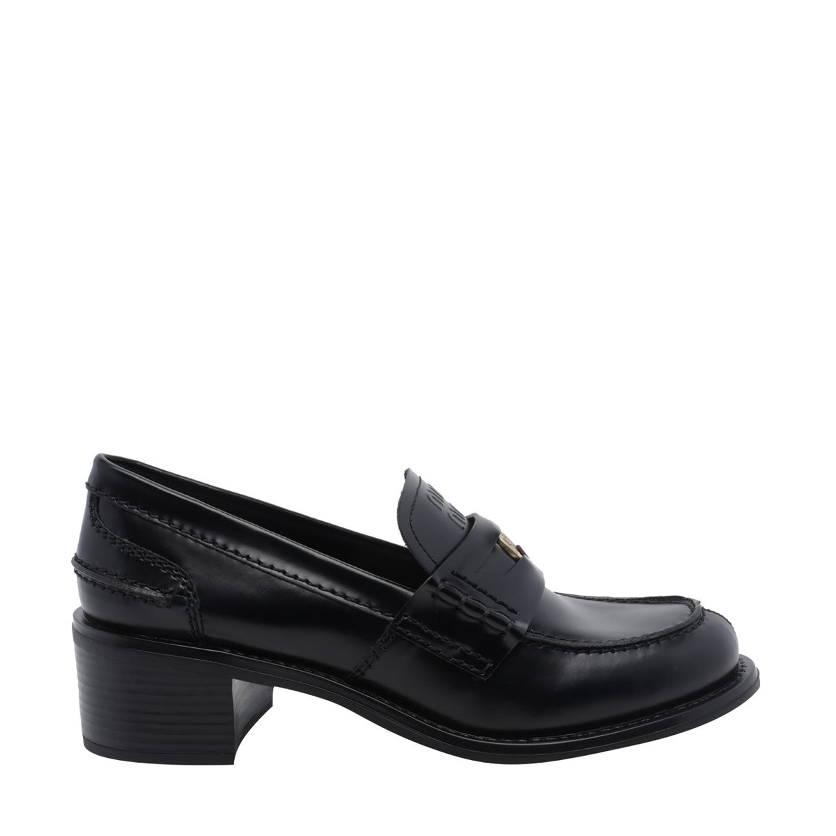 Miu Miu Women Logo Pump Loafers MIU MIU