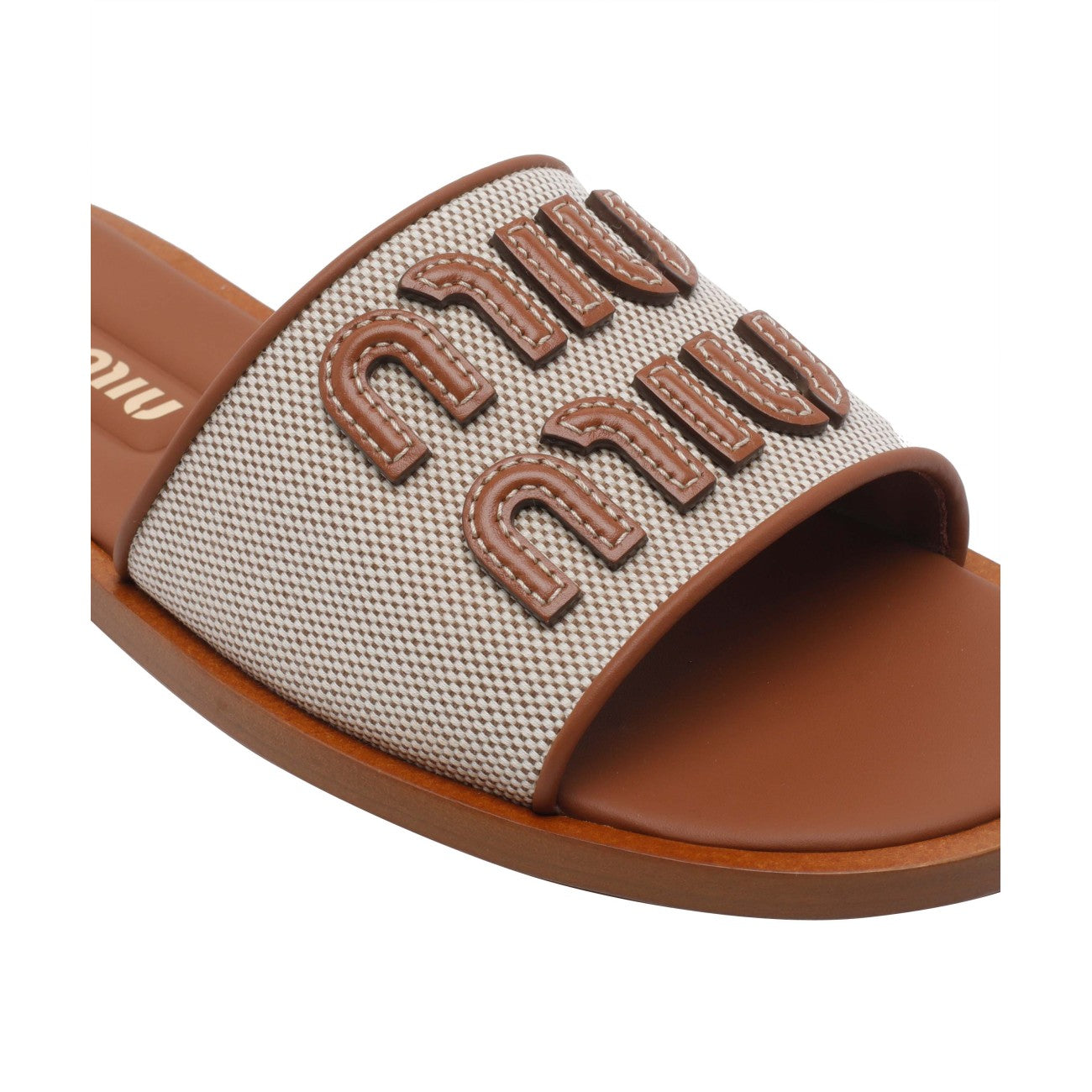 Miu Miu Women Logo Sandals MIU MIU