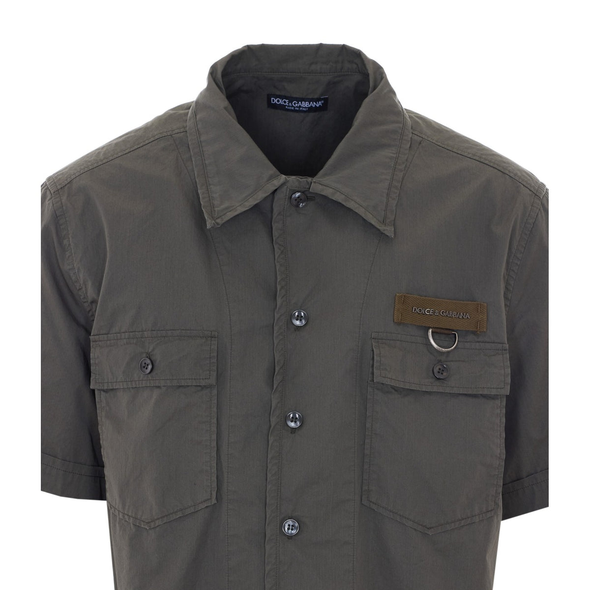 Dolce&Gabbana Men Logo Short Sleeves Shirt DOLCE & GABBANA