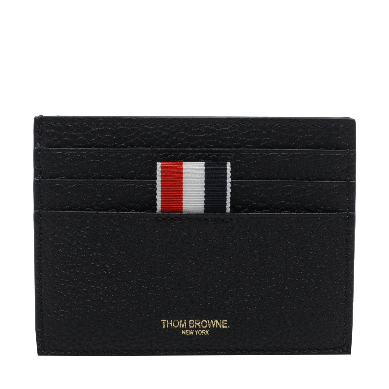 Thom Browne Men Logo Single Card Holder THOM BROWNE