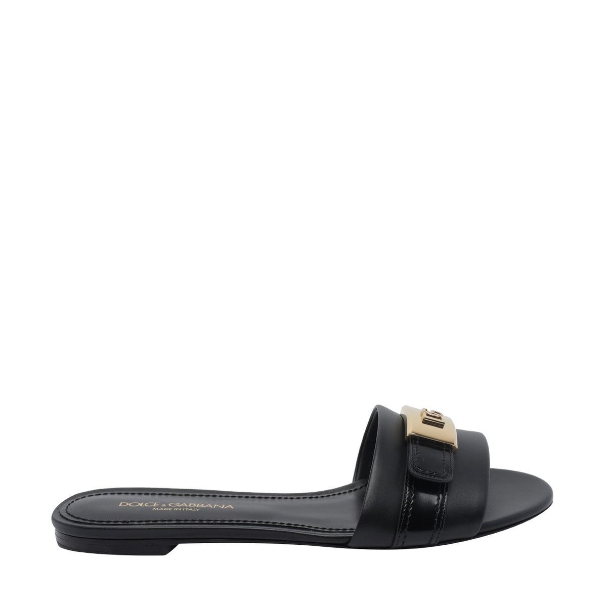 Dolce&Gabbana Women Logo Slide Sandals DOLCE & GABBANA