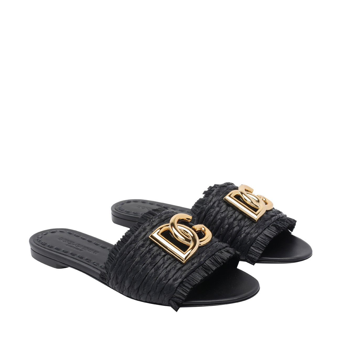 Dolce&Gabbana Women Logo Slide Sandals DOLCE & GABBANA