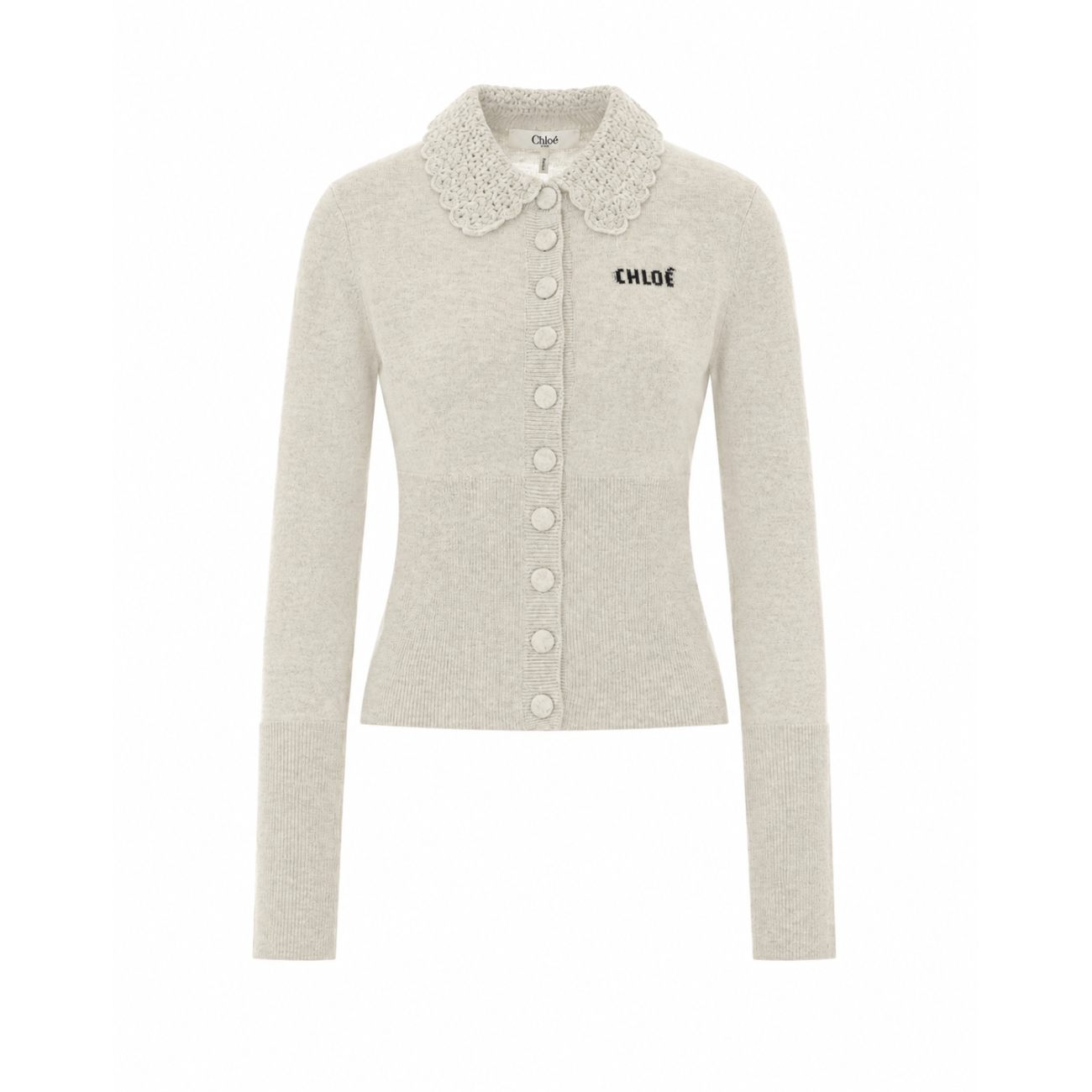 Chloe' Women Logo Slim Fit Cardigan CHLOE