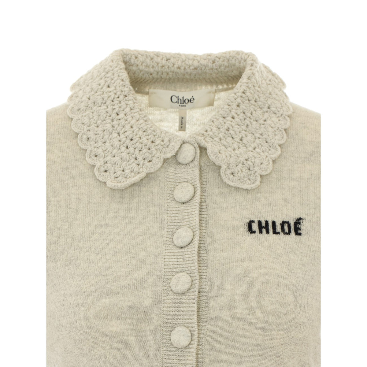 Chloe' Women Logo Slim Fit Cardigan CHLOE