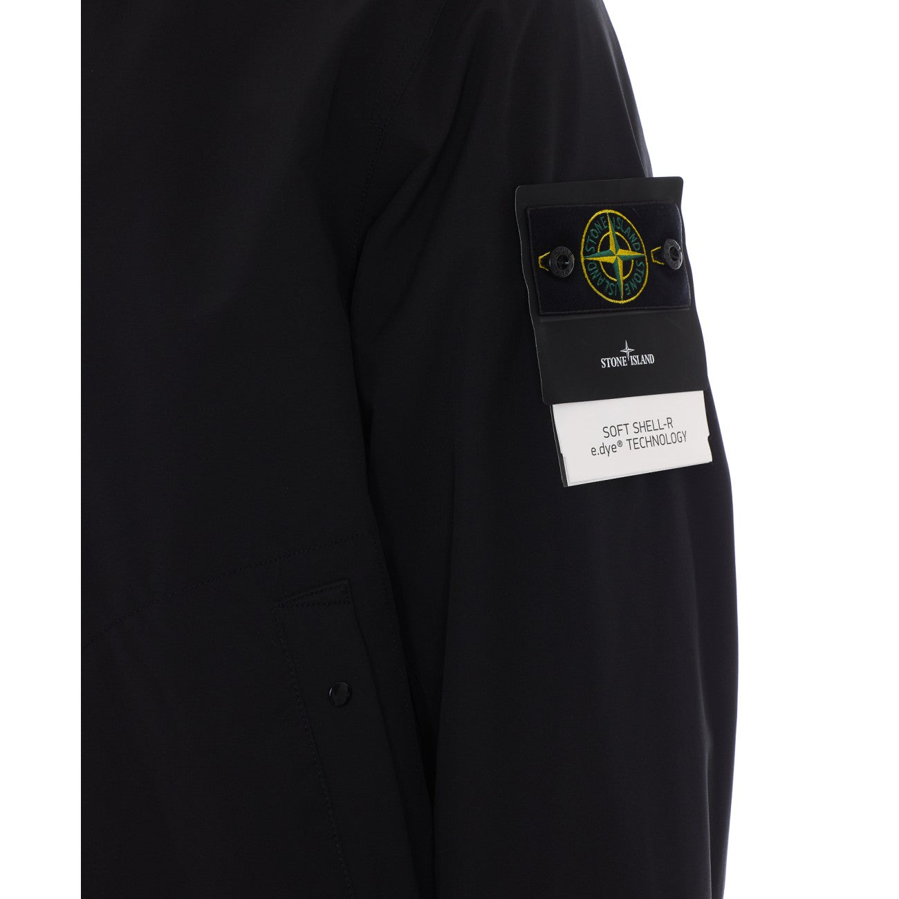 Stone Island Men Logo Soft Sheel-R Jacket STONE ISLAND