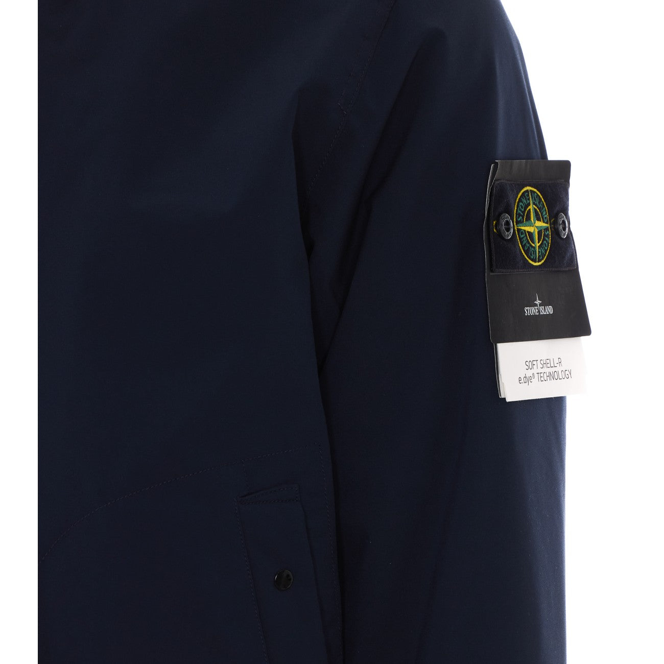Stone Island Men Logo Soft Sheel-R Jacket STONE ISLAND