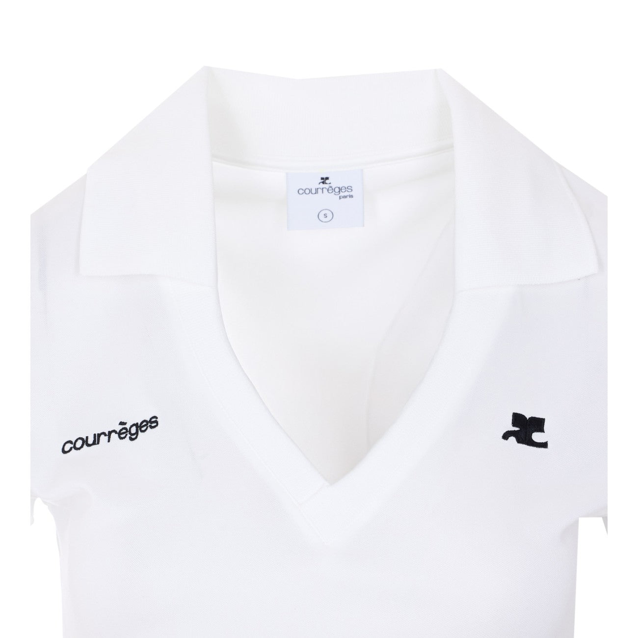 Courreges Women Logo Sports Cropped Top