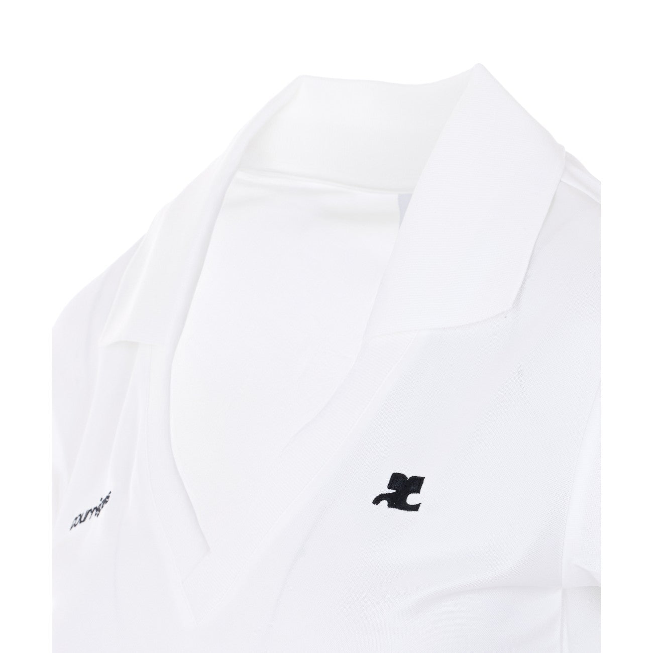 Courreges Women Logo Sports Cropped Top