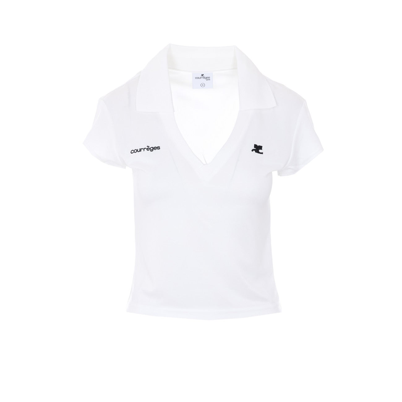 Courreges Women Logo Sports Cropped Top