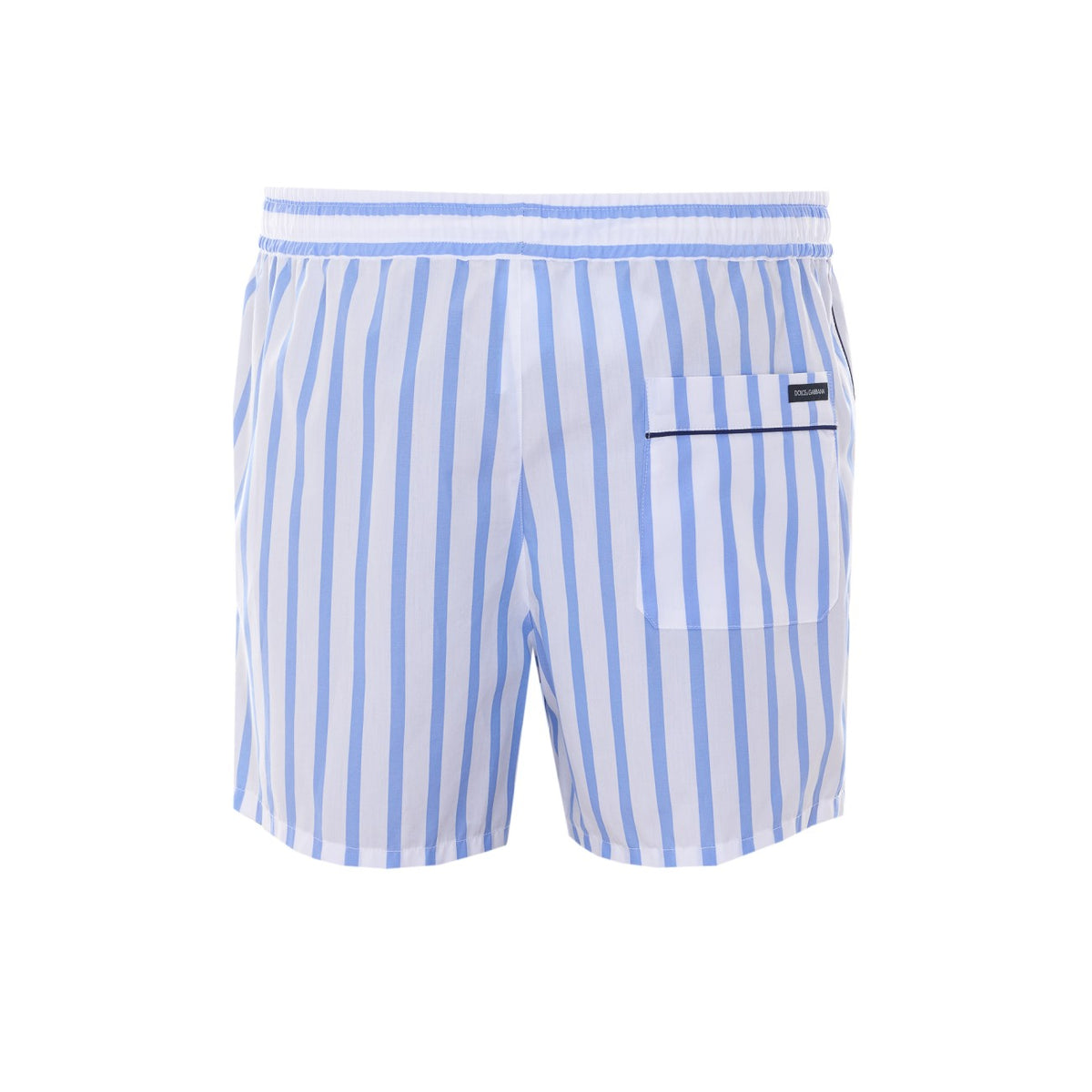 Dolce&Gabbana Men Logo Striped Shorts DOLCE & GABBANA