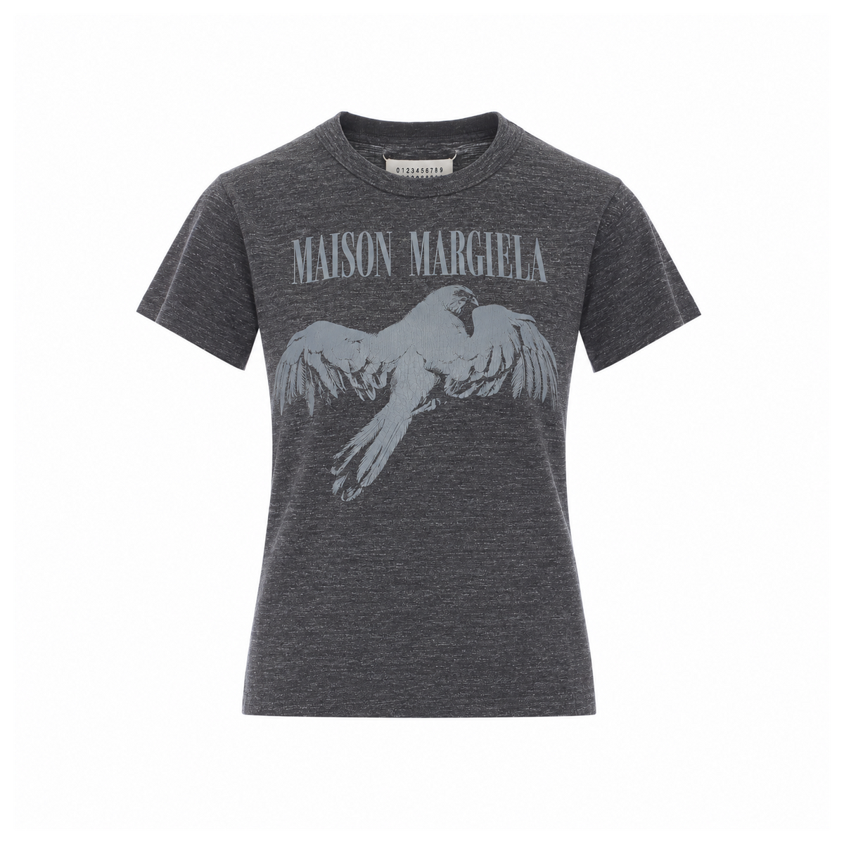 Maison Margiela Women Logo T-Shirt With Bird Print MAISON MARGIELA
