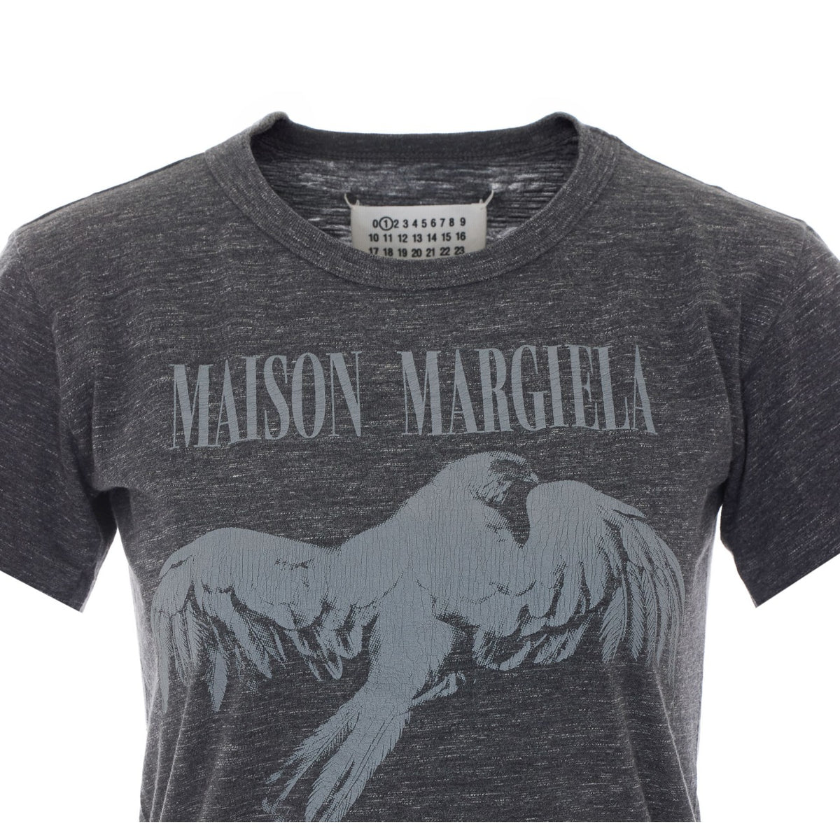 Maison Margiela Women Logo T-Shirt With Bird Print MAISON MARGIELA
