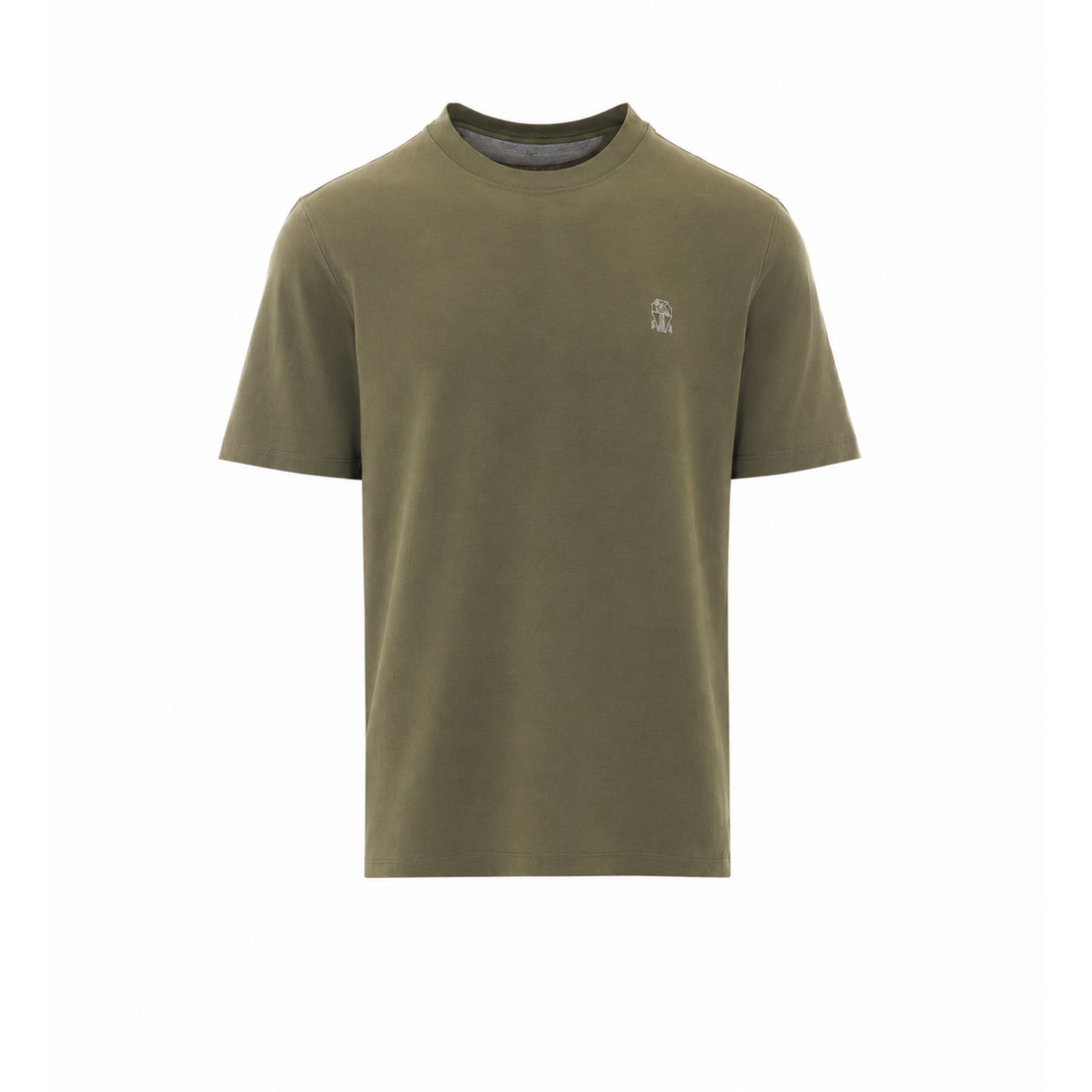 Brunello Cucinelli Men Logo T-Shirt BRUNELLO CUCINELLI