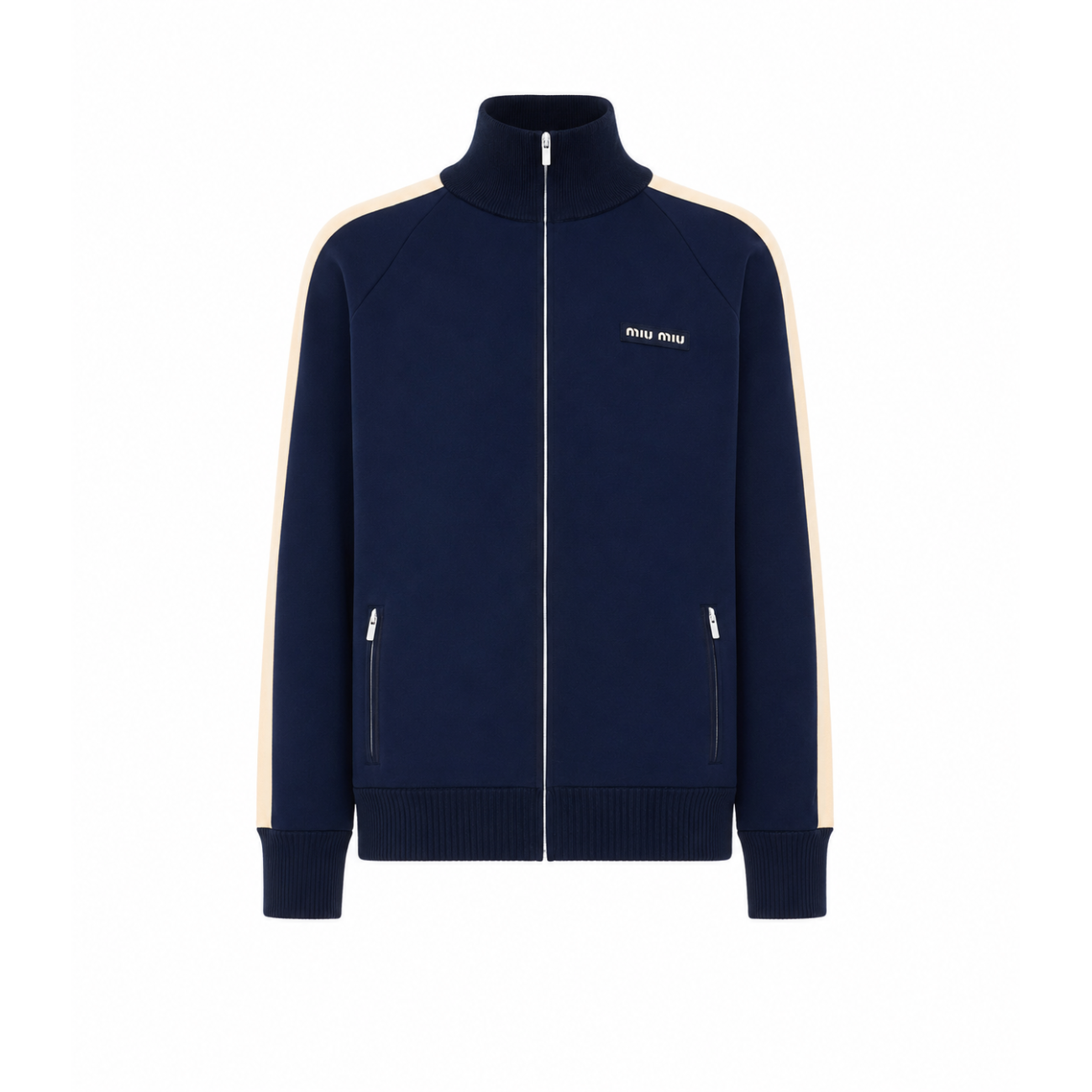 Miu Miu Women Logo Track Jacket MIU MIU