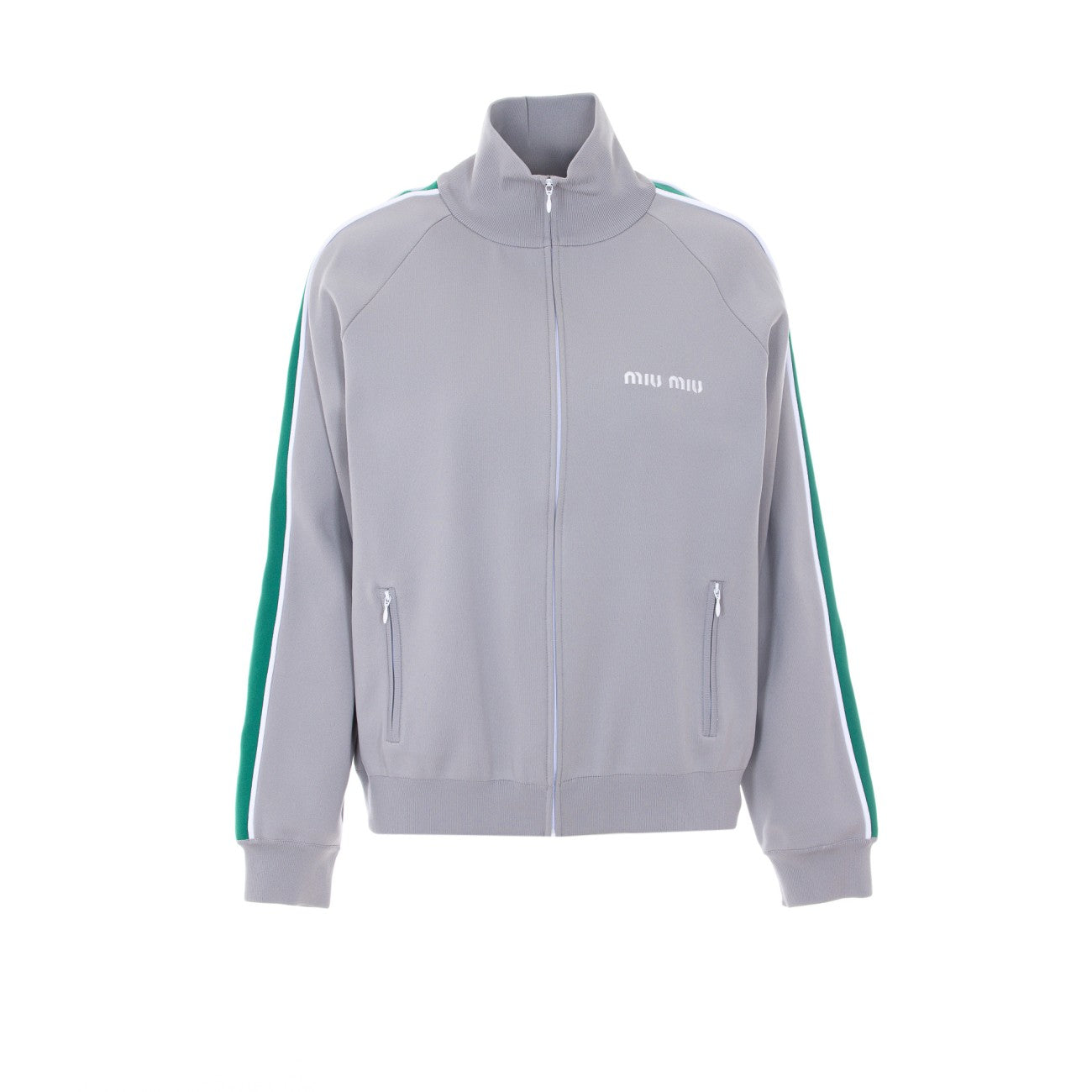 Miu Miu Women Logo Track Jacket MIU MIU