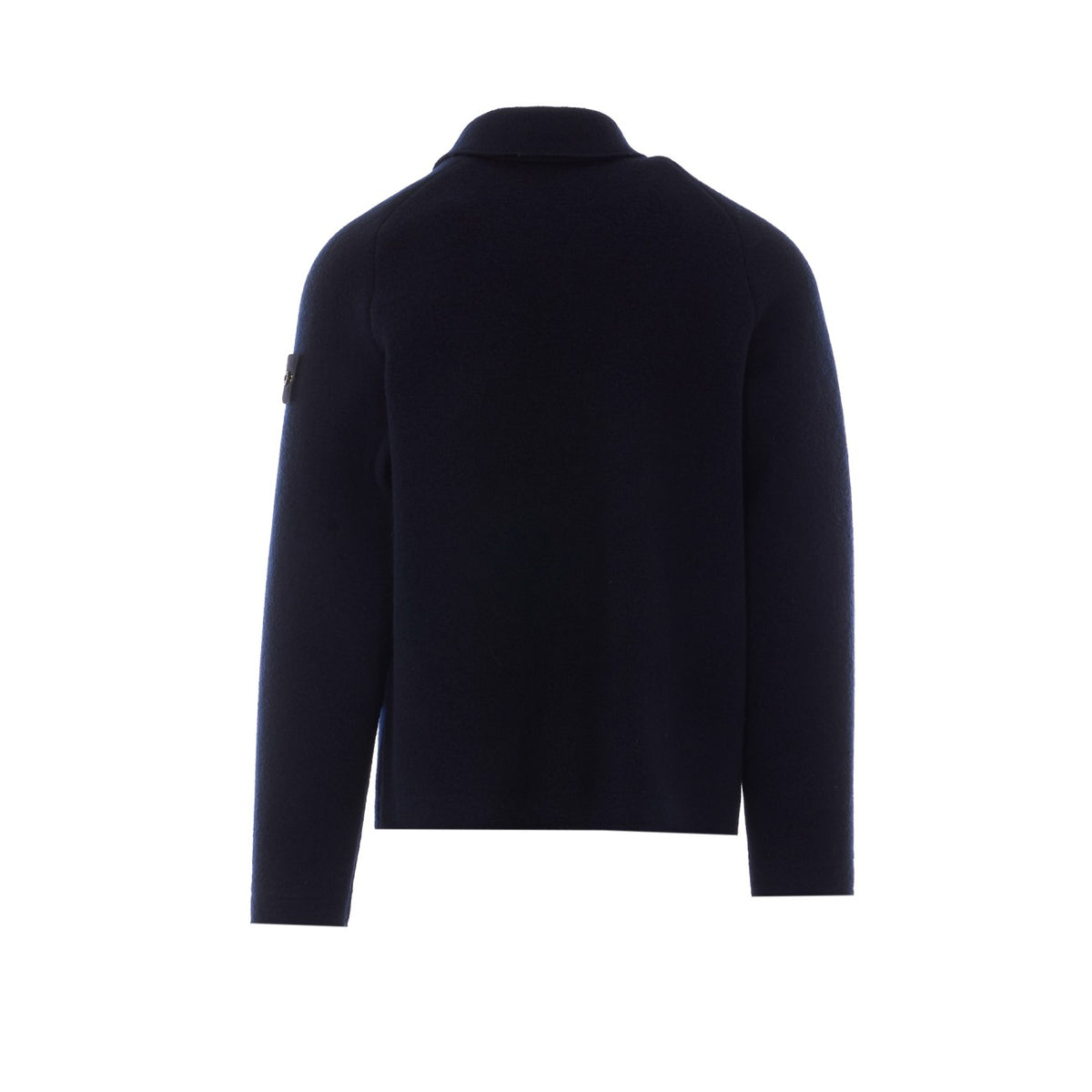Stone Island Men Logo Virgin Wool Jacket STONE ISLAND