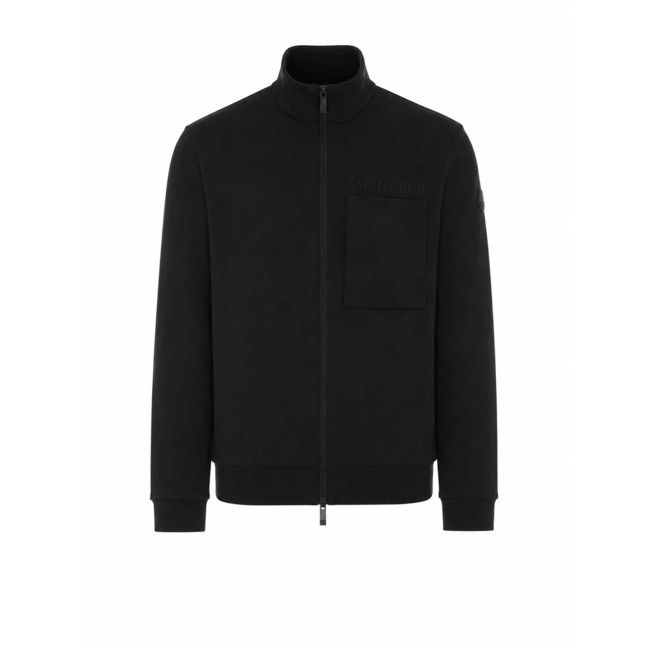 Moncler Men Logo Zip Up Cardigan MONCLER