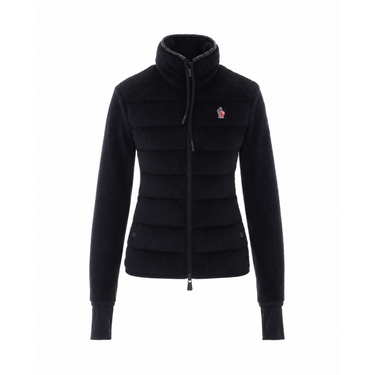 Moncler Grenoble Women Logo Zip Up Cardigan MONCLER GRENOBLE