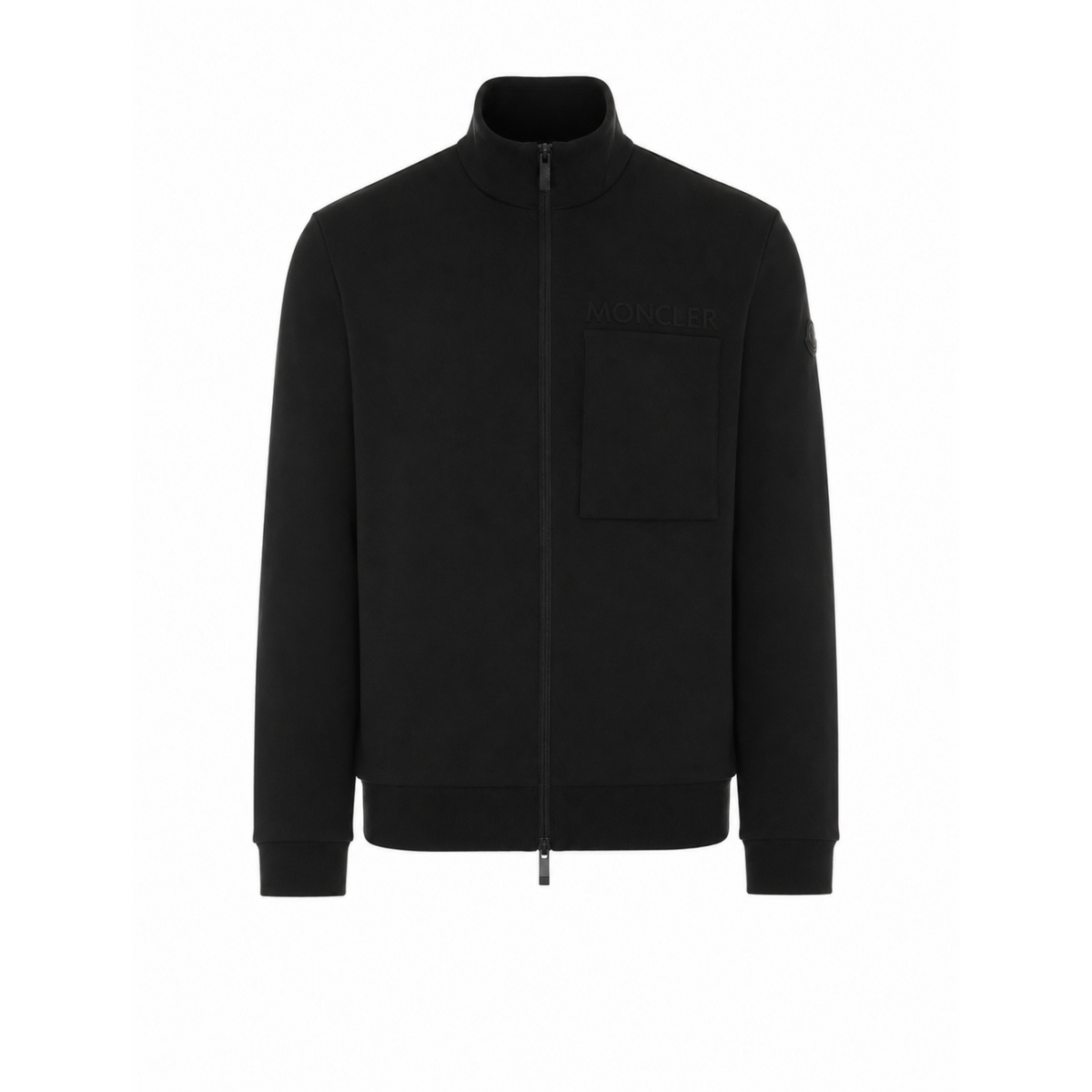 Moncler Men Logo Zip Up Cardigan MONCLER