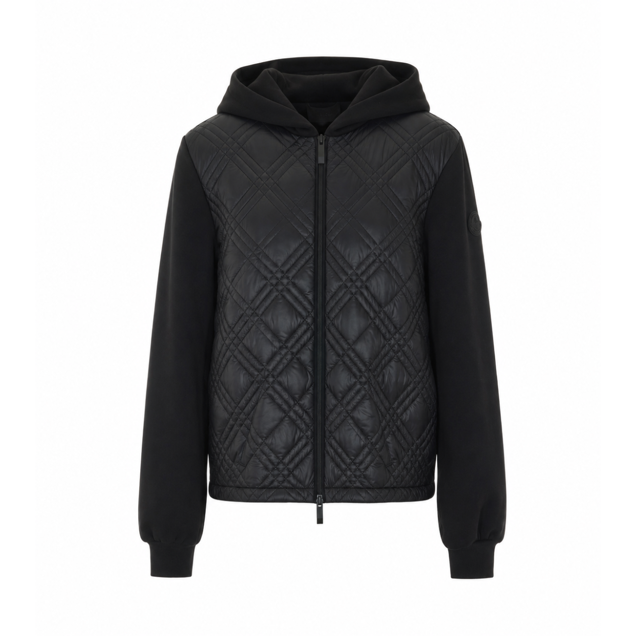 Moncler Women Logo Zip Up Cardigan MONCLER