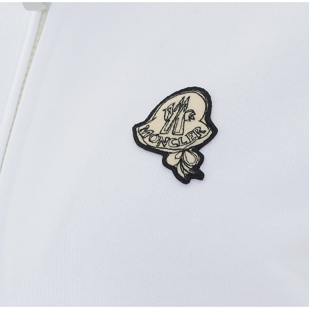 Moncler Women Logo Zip Up Hoodie