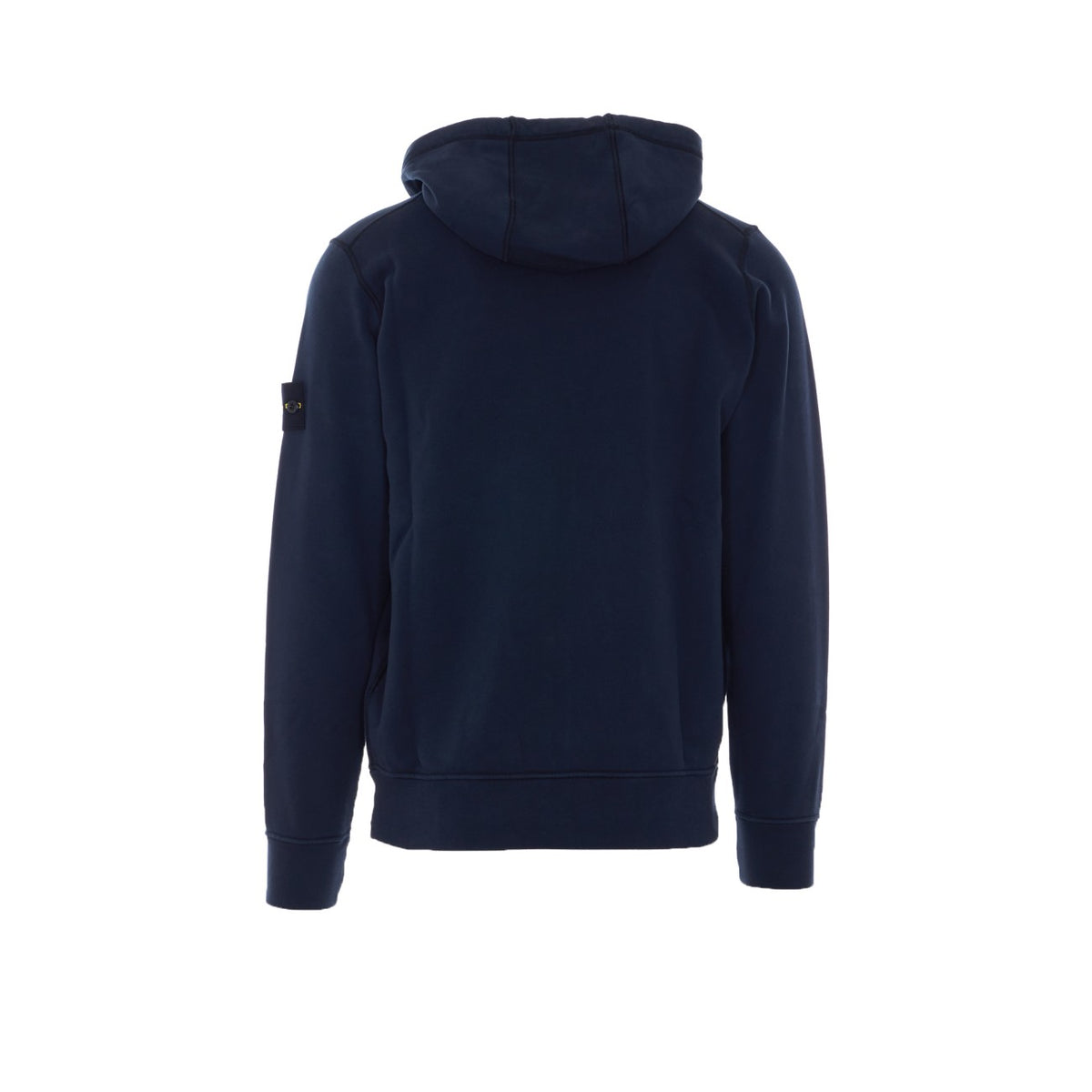 Stone Island Men Logo Zip Up Hoodie STONE ISLAND