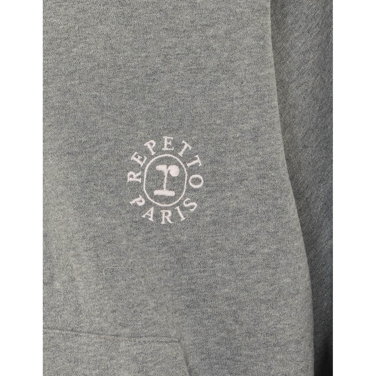 Repetto Women Logo Zip Up Hoodie Repetto