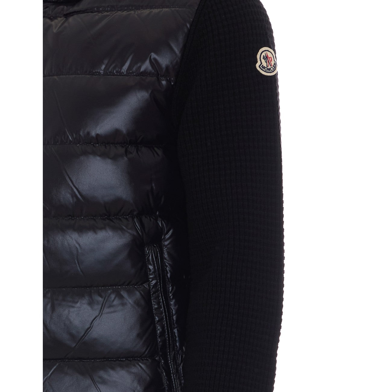 Moncler Men Logo Zip Up Padded Cardigan MONCLER
