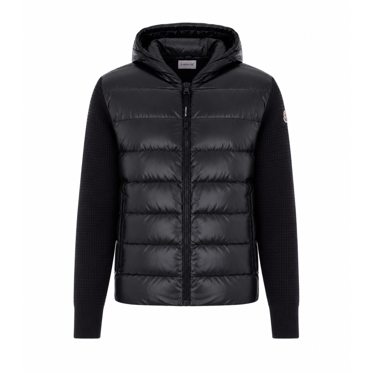 Moncler Men Logo Zip Up Padded Cardigan MONCLER