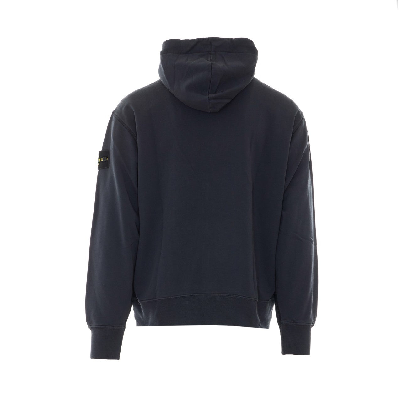 Stone Island Men Logo Zipped Hoodie STONE ISLAND