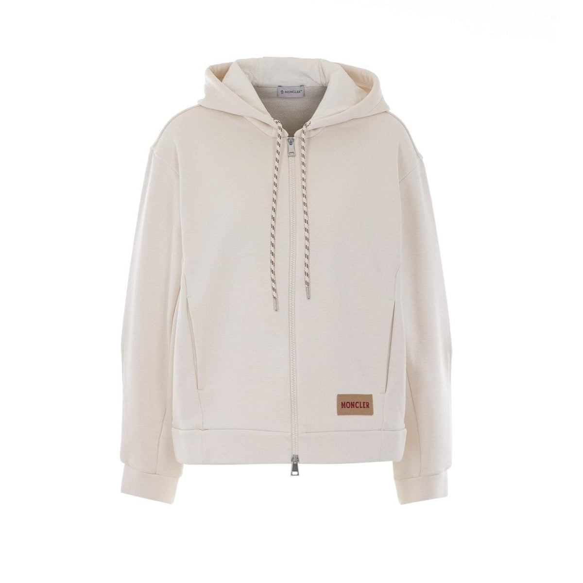 Moncler Women Logo Zipped Hoodie MONCLER