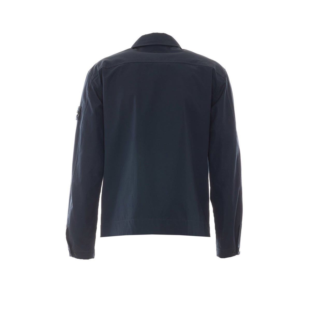 Stone Island Men Logo Zipped Overshirt STONE ISLAND