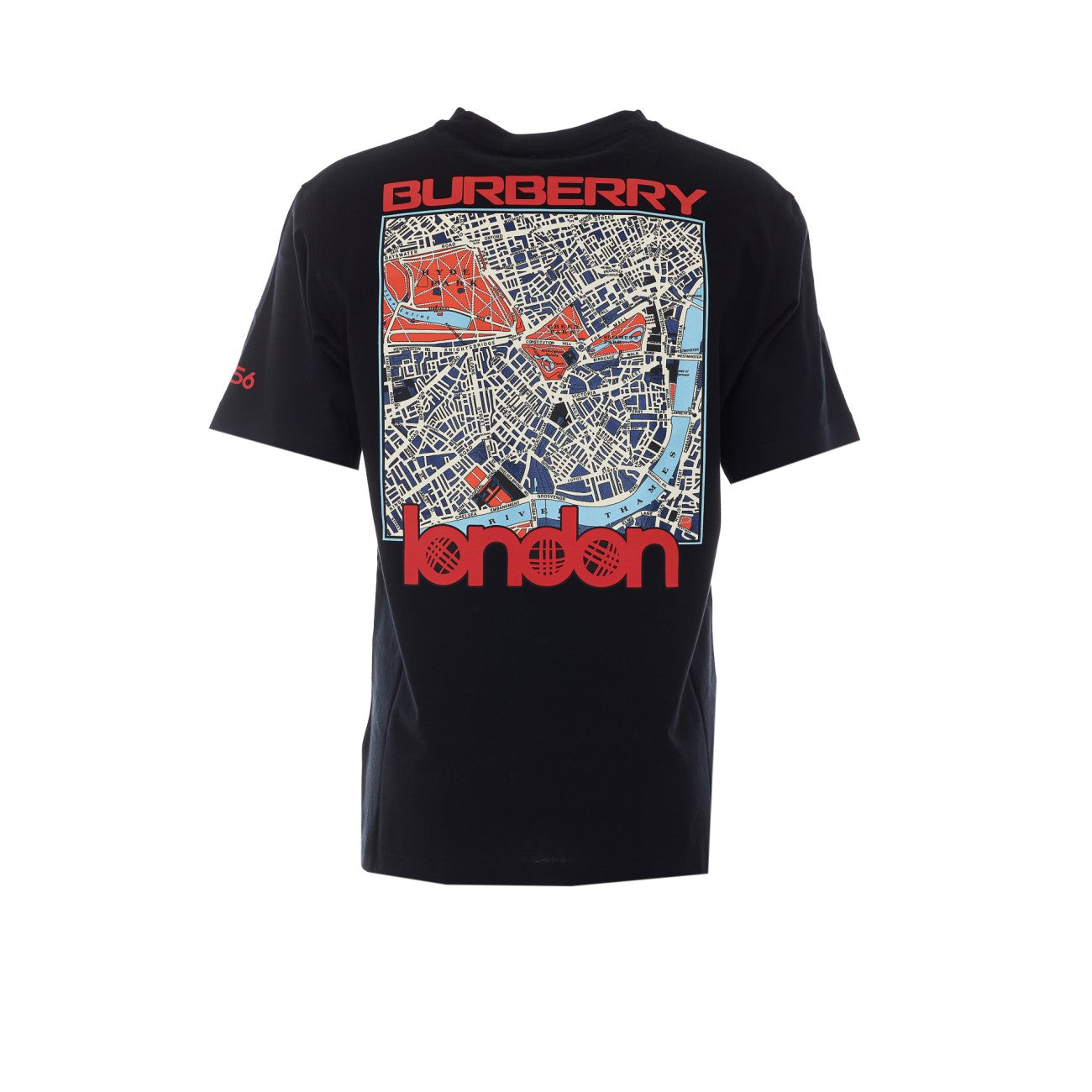 Burberry Men London Map T-Shirt BURBERRY