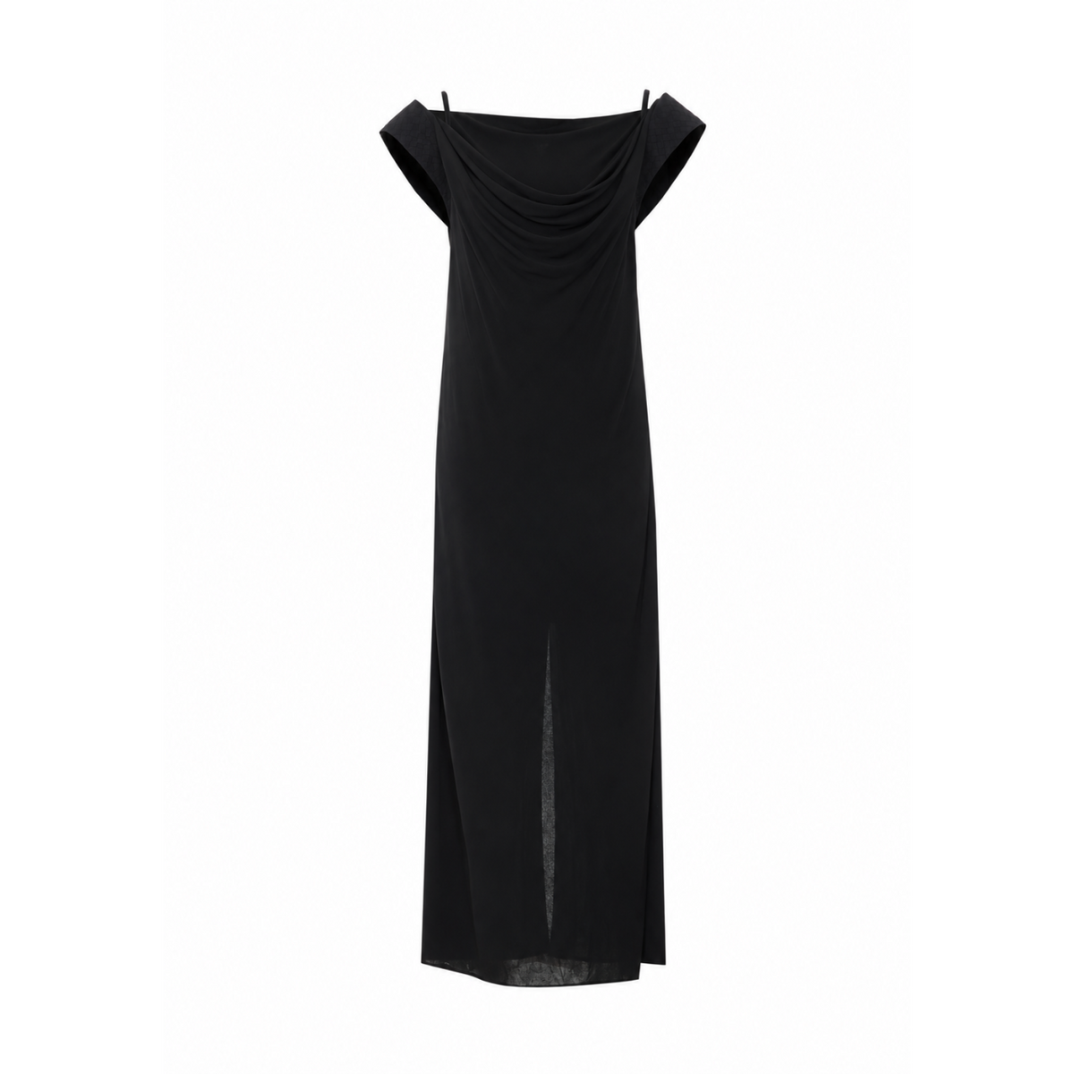 Bottega Veneta Women Long Dress With Intrecciato Detail BOTTEGA VENETA