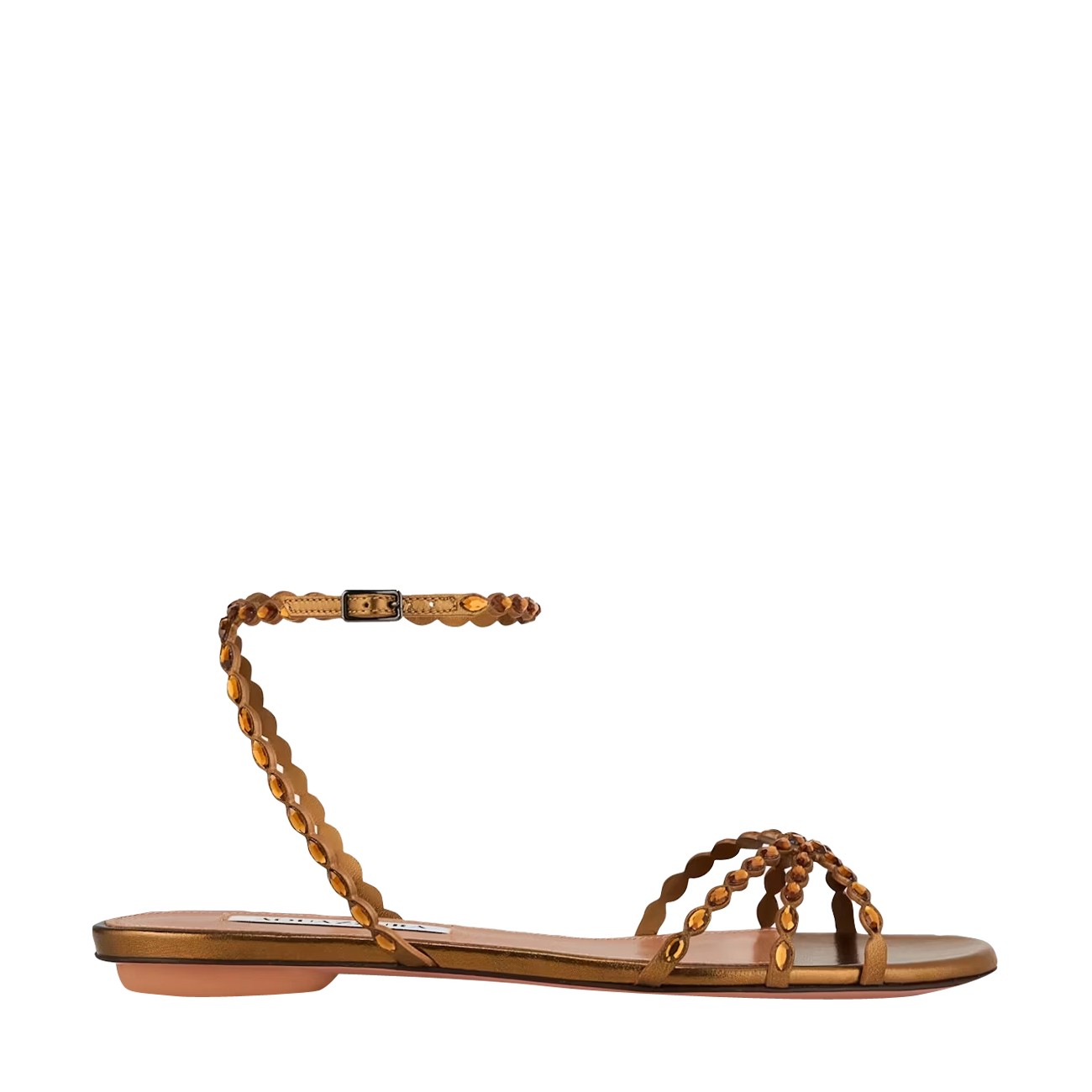 Aquazzura Women Love Struck Flat Sandals AQUAZZURA