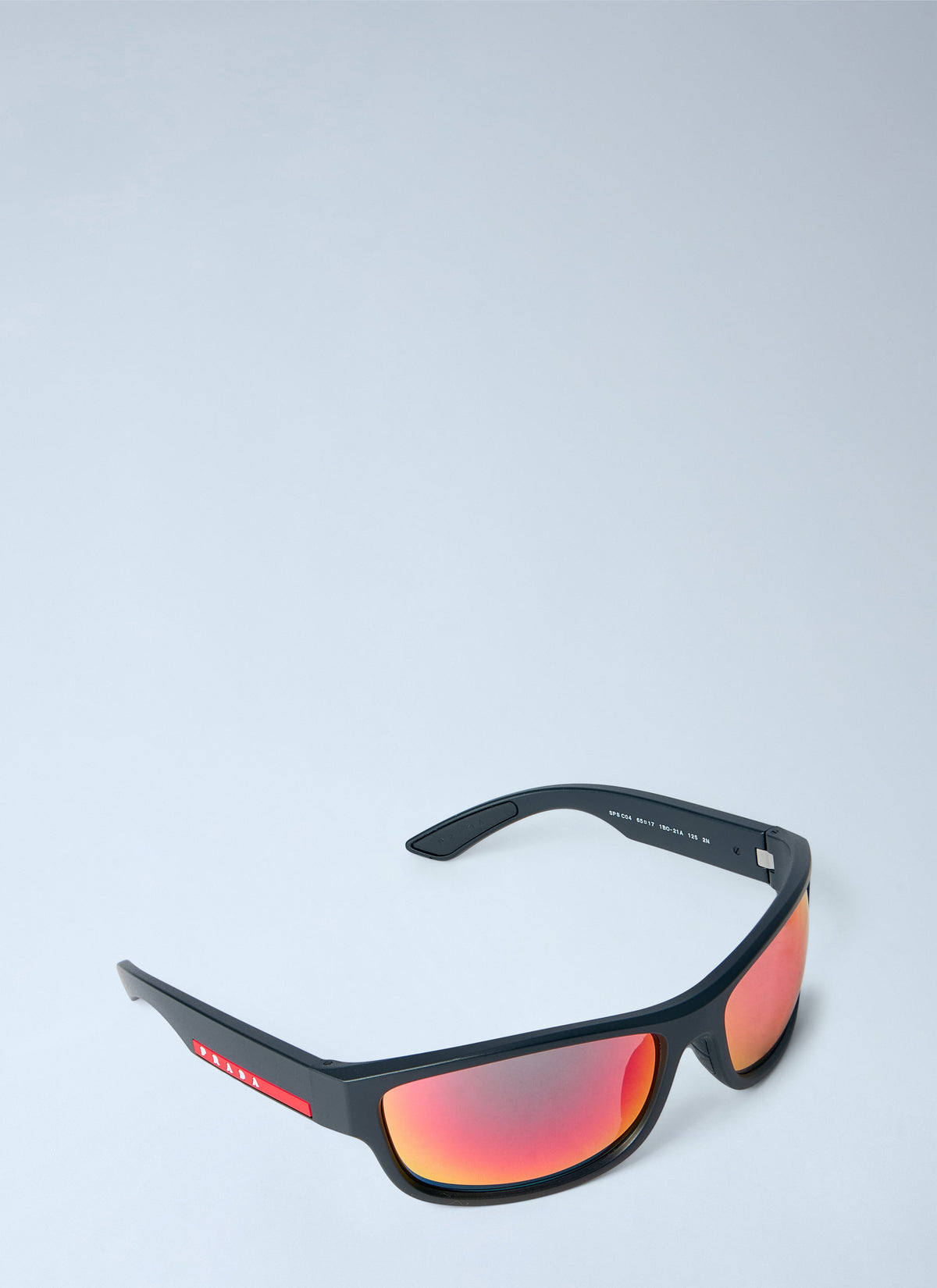 Prada Linea Rossa Men Ps C04s Mirrored Sunglasses PRADA