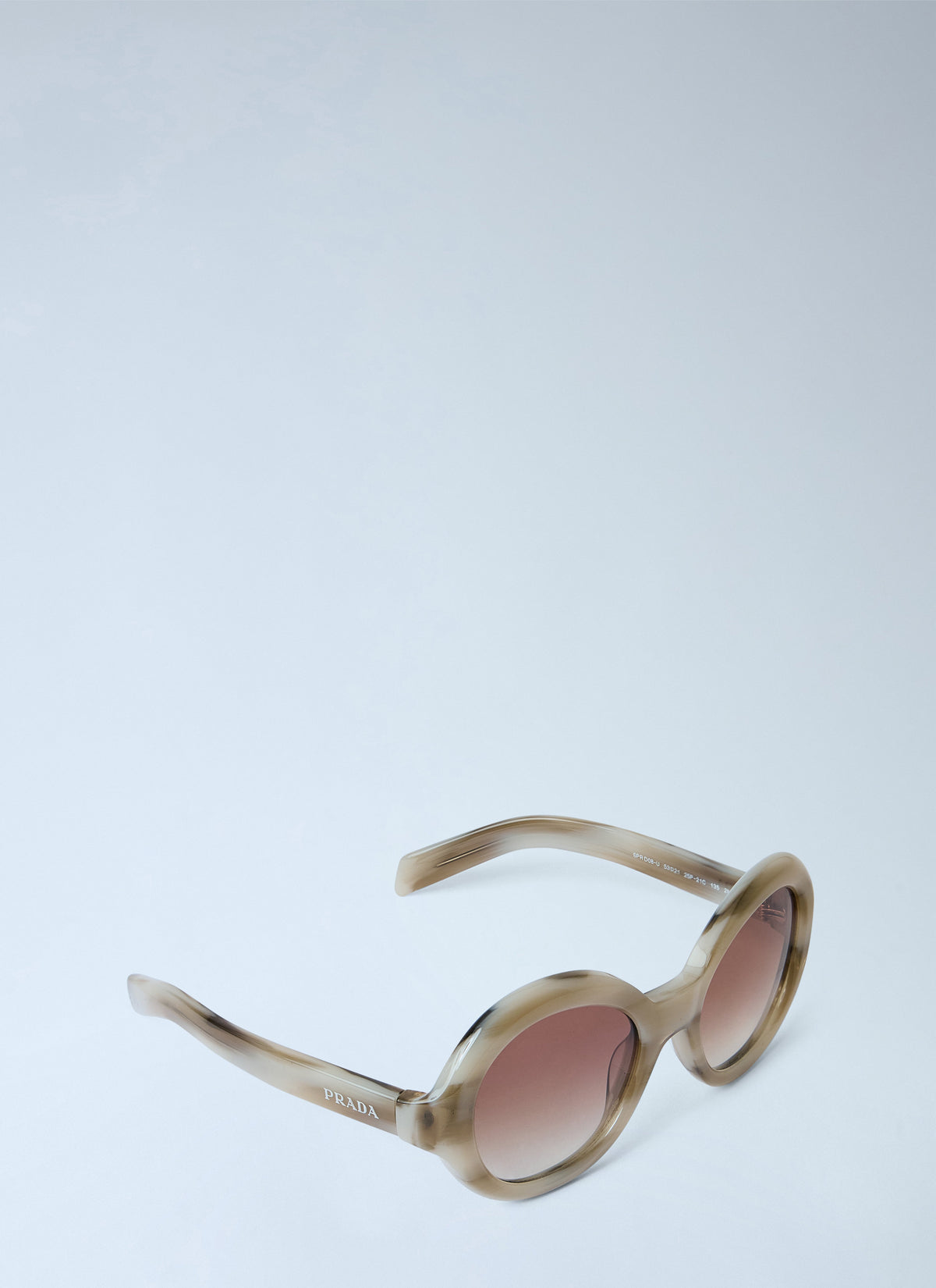 Prada Women Pr D08su Round Sunglasses PRADA