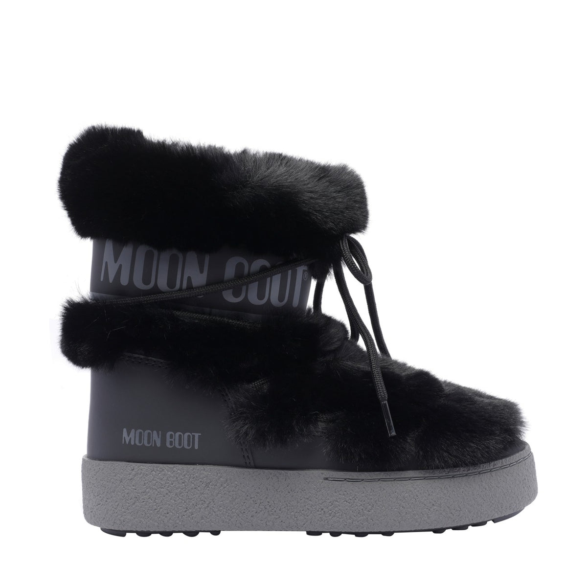 Moon Boot Women Ltrack Tube Faux Fur Booties MOON BOOT