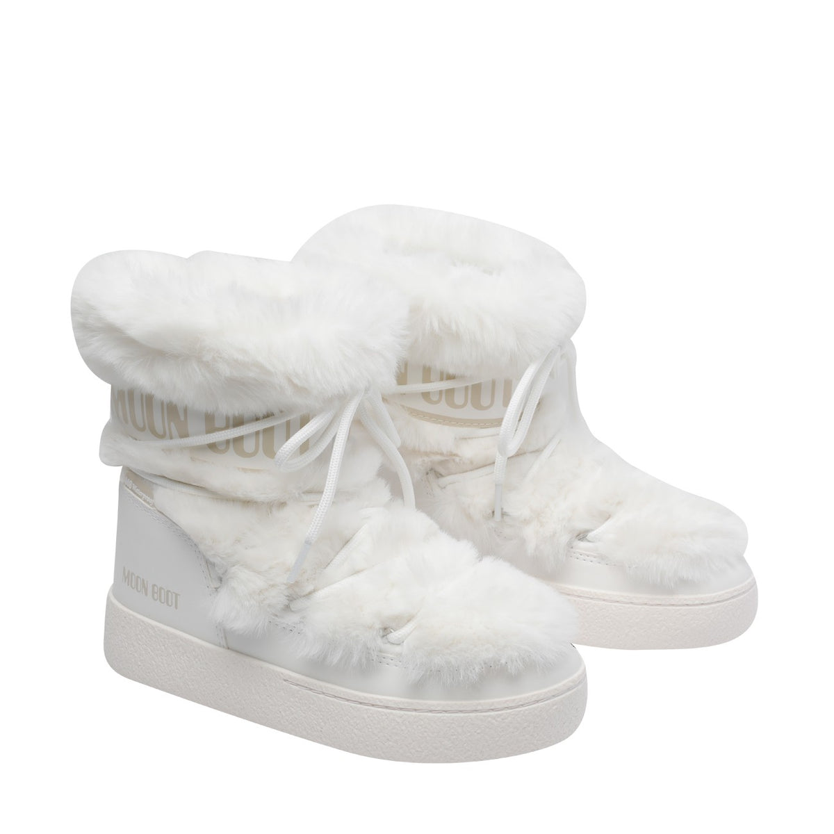 Moon Boot Women Ltrack Tube Faux Fur Booties MOON BOOT