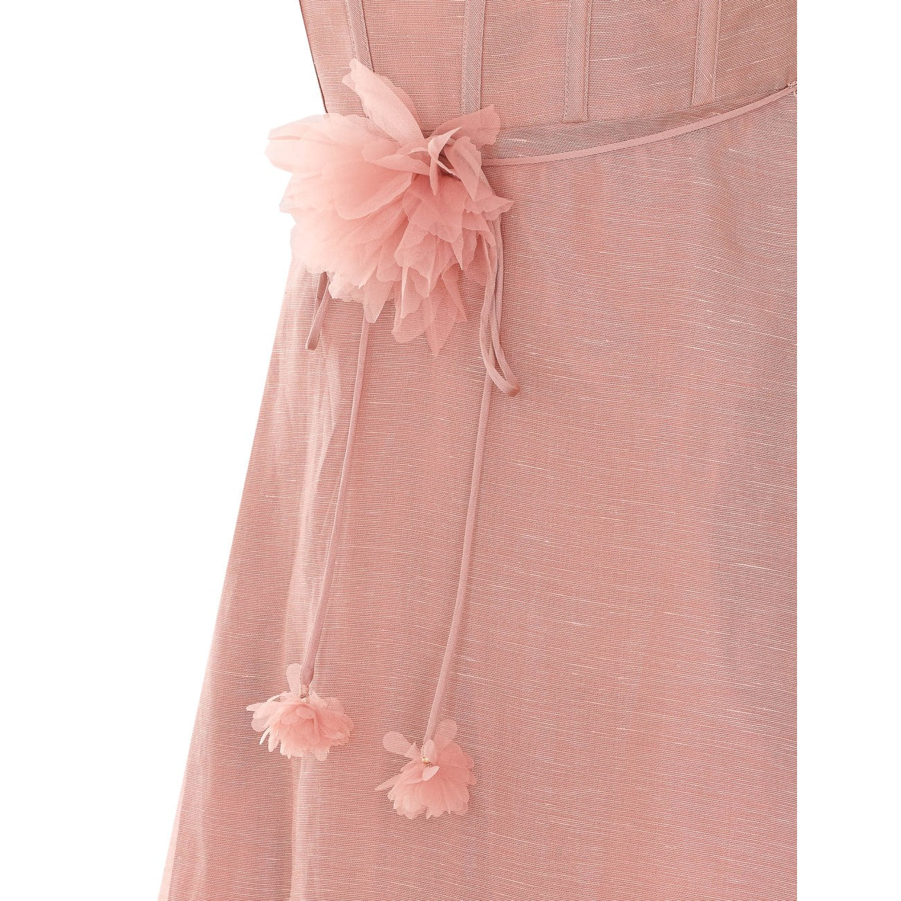 Zimmermann Women Luna Ruffle Midi Dress ZIMMERMANN