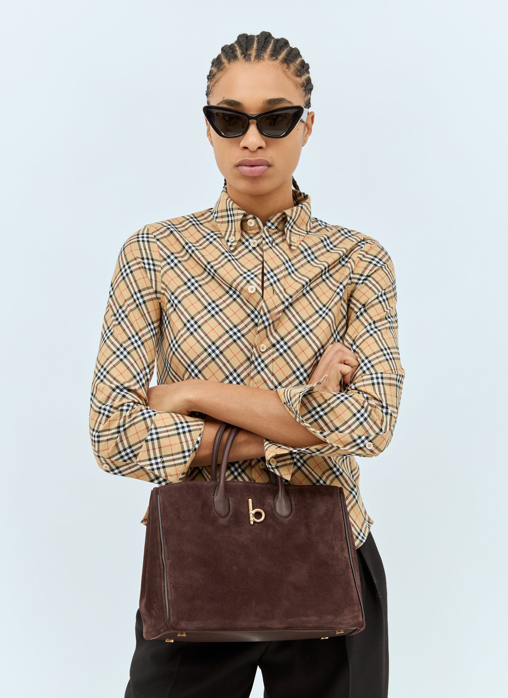 Burberry Women Cat Eye Sunglasses BURBERRY