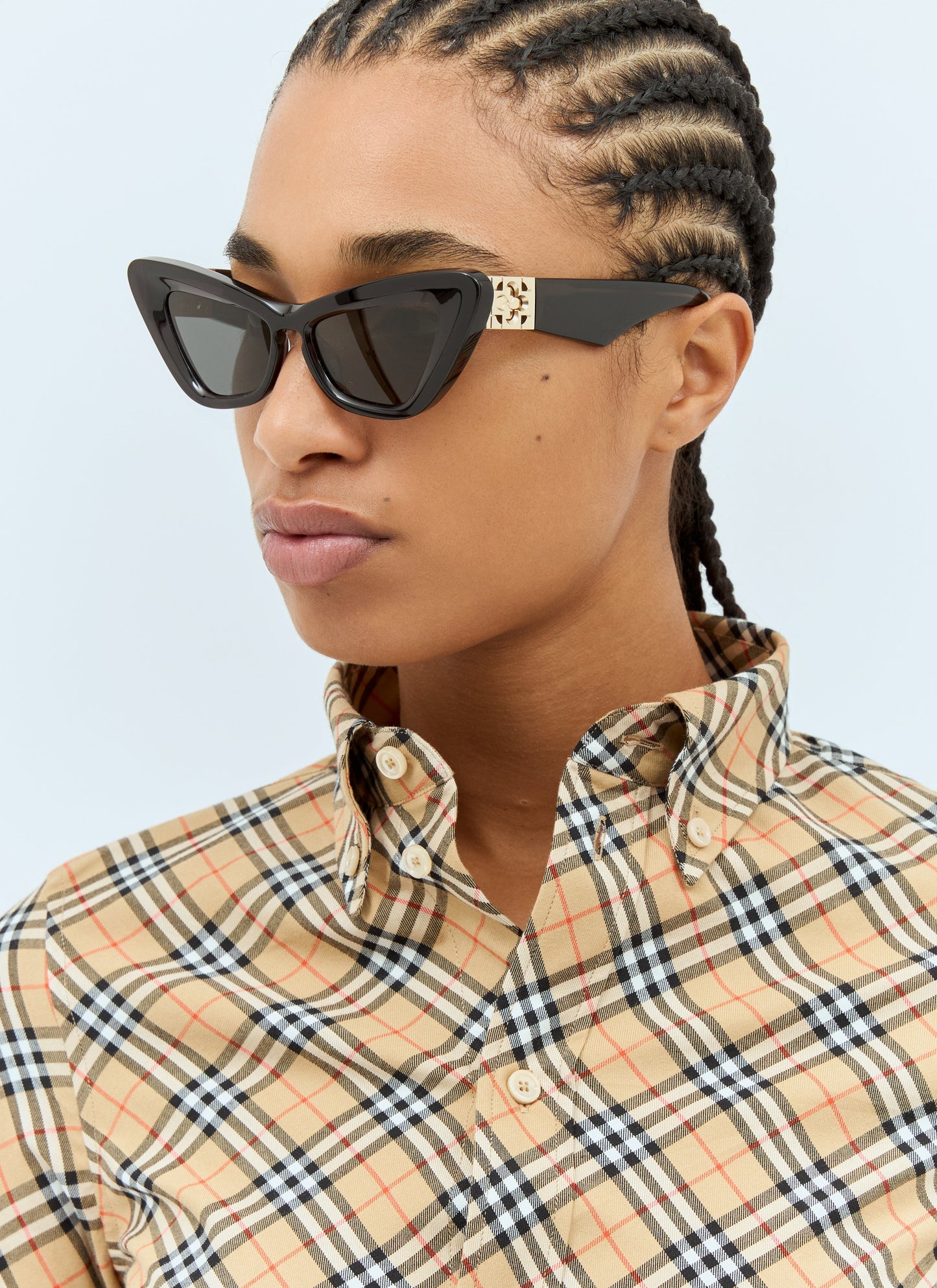 Burberry Women Cat Eye Sunglasses BURBERRY